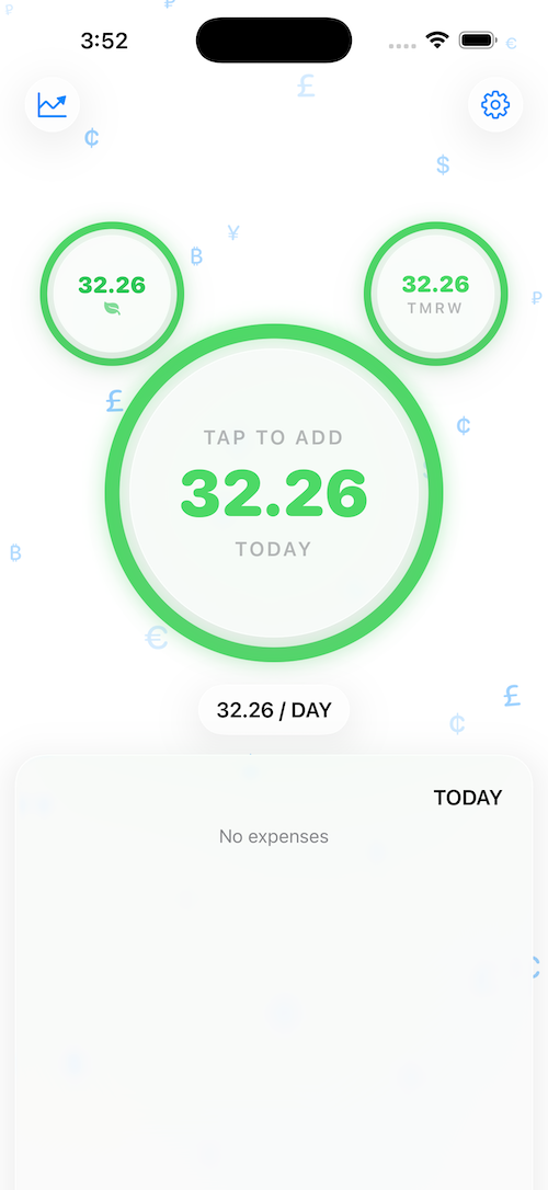 Spendah iPhone screenshot 2