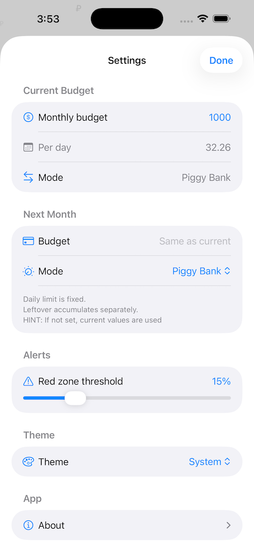Spendah iPhone screenshot 31