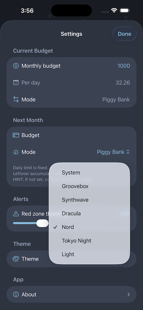 Spendah iPhone screenshot 6